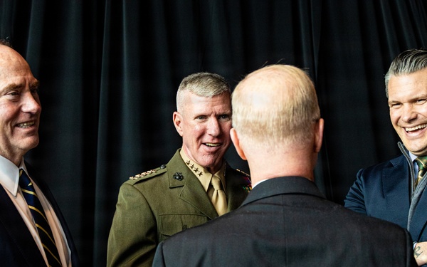 The Commandant, Gen. Eric M. Smith attends the 2025 Army Navy Football Game