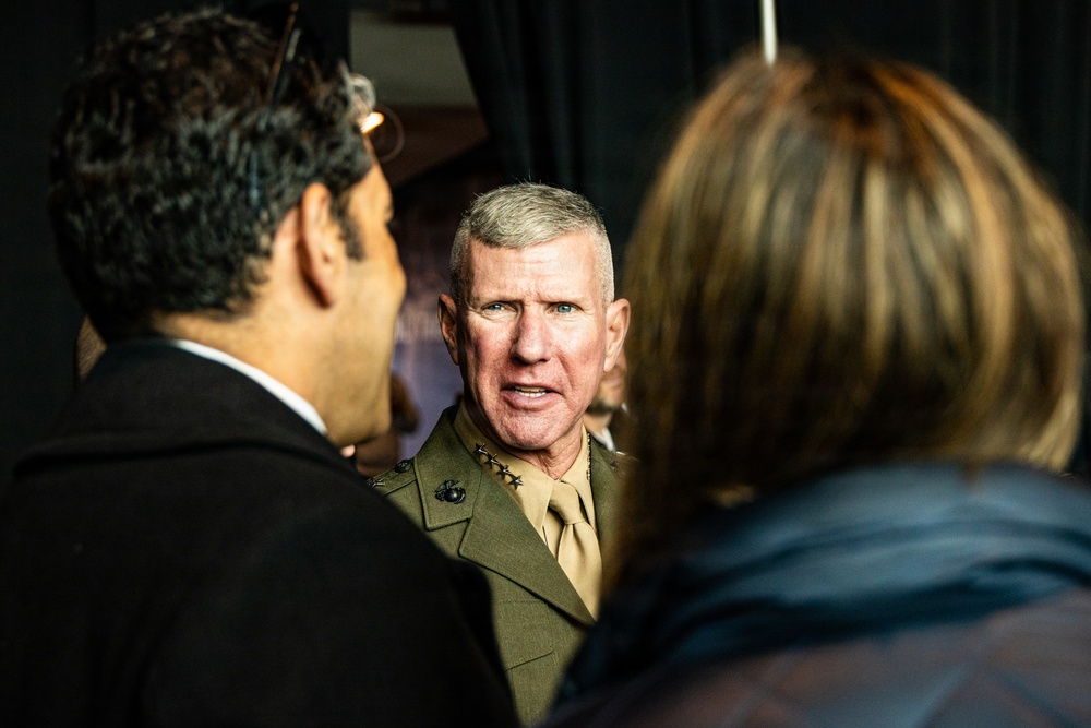 The Commandant, Gen. Eric M. Smith attends the 2025 Army Navy Football Game