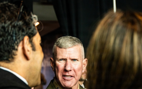 The Commandant, Gen. Eric M. Smith attends the 2025 Army Navy Football Game