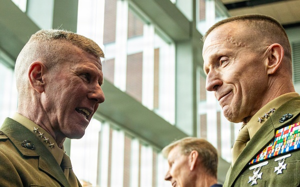 The Commandant, Gen. Eric M. Smith attends the 2025 Army Navy Football Game