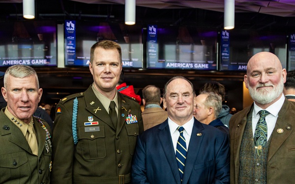 The Commandant, Gen. Eric M. Smith attends the 2025 Army Navy Football Game