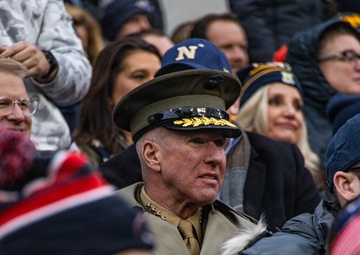 The Commandant, Gen. Eric M. Smith attends the 2025 Army Navy Football Game