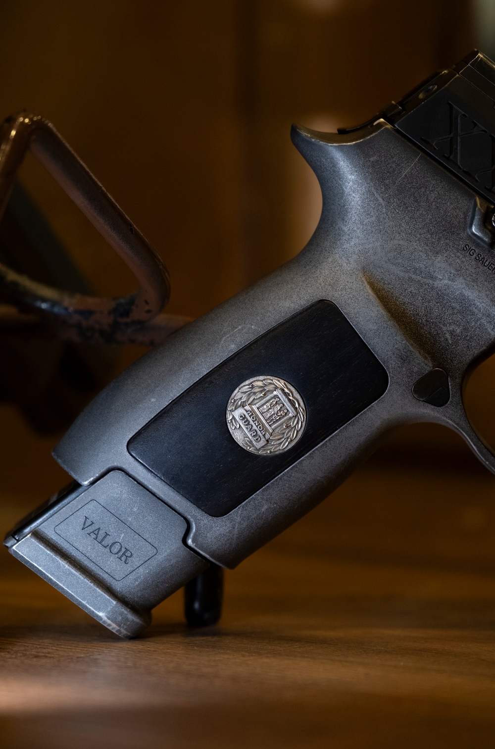 Ceremonial M17 Pistols Honor Tomb Guard Sentinels