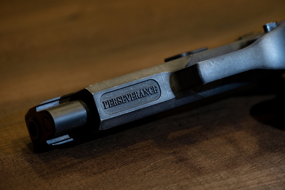 Ceremonial M17 Pistols Honor Tomb Guard Sentinels