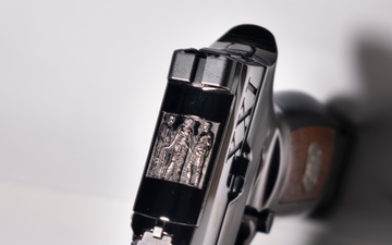 Ceremonial M17 Pistols Honor Tomb Guard Sentinels