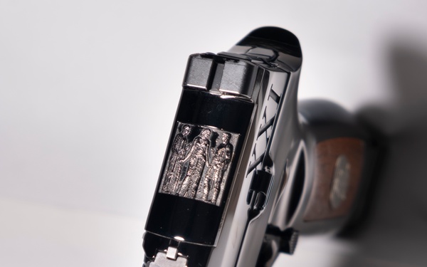 Ceremonial M17 Pistols Honor Tomb Guard Sentinels