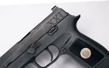 Ceremonial M17 Pistols Honor Tomb Guard Sentinels