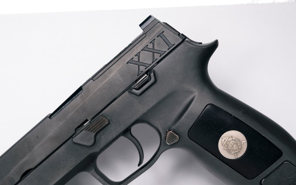 Ceremonial M17 Pistols Honor Tomb Guard Sentinels