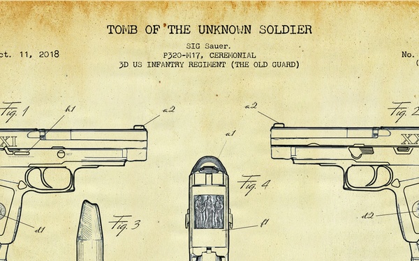 Ceremonial M17 Pistols Perseverance Layout