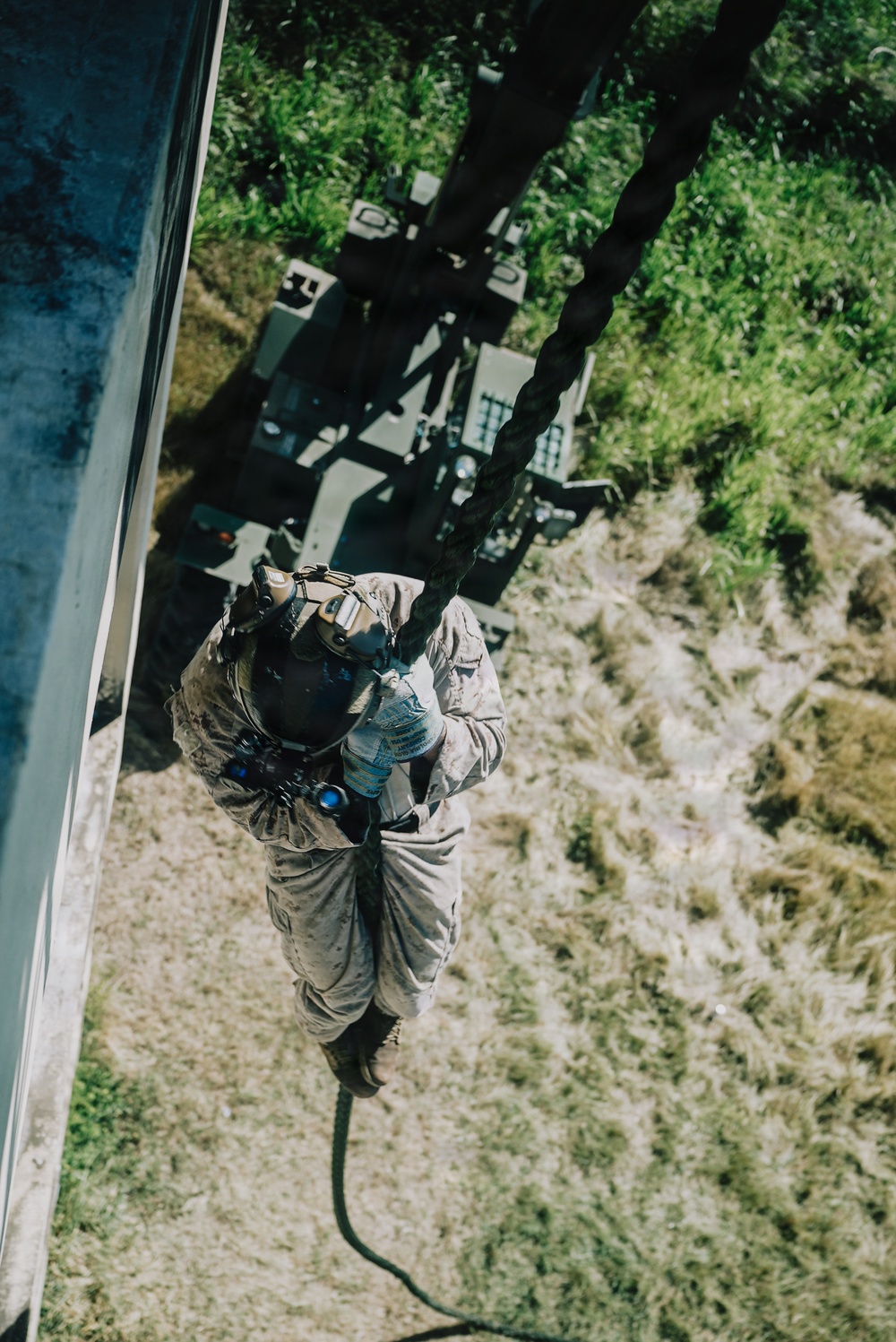 22nd MEU(SOC) | Lima Co. Fast Rope Training