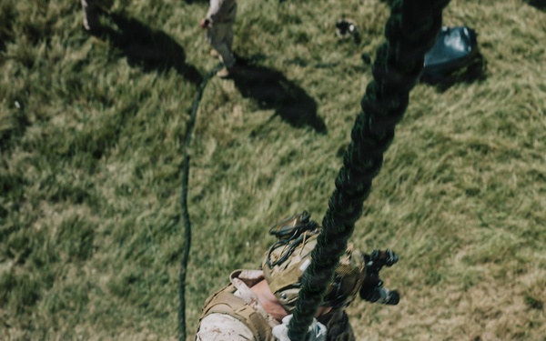 22nd MEU(SOC) | Lima Co. Fast Rope Training