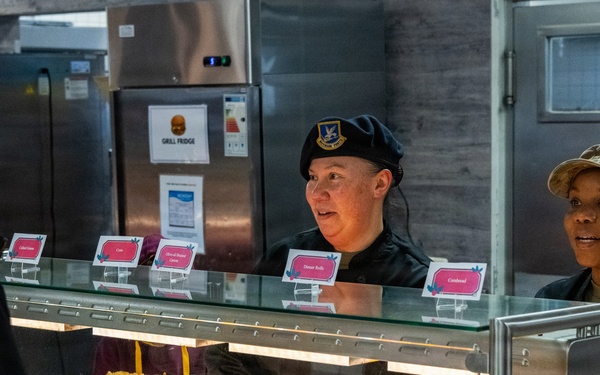 Spangdahlem Air Base leaders host annual Christmas meal to honor 52nd Fighter Wing Airmen, families