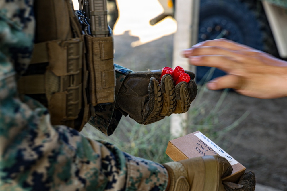 22nd MEU(SOC) | CLB Shotgun Range in Camp Santiago