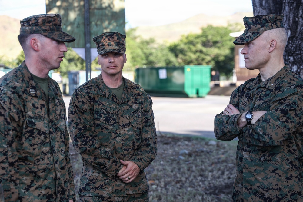 22nd MEU(SOC) | Brig. Gen. James W. Lively visits 22nd MEU(SOC) forces in Camp Santiago, Puerto Rico