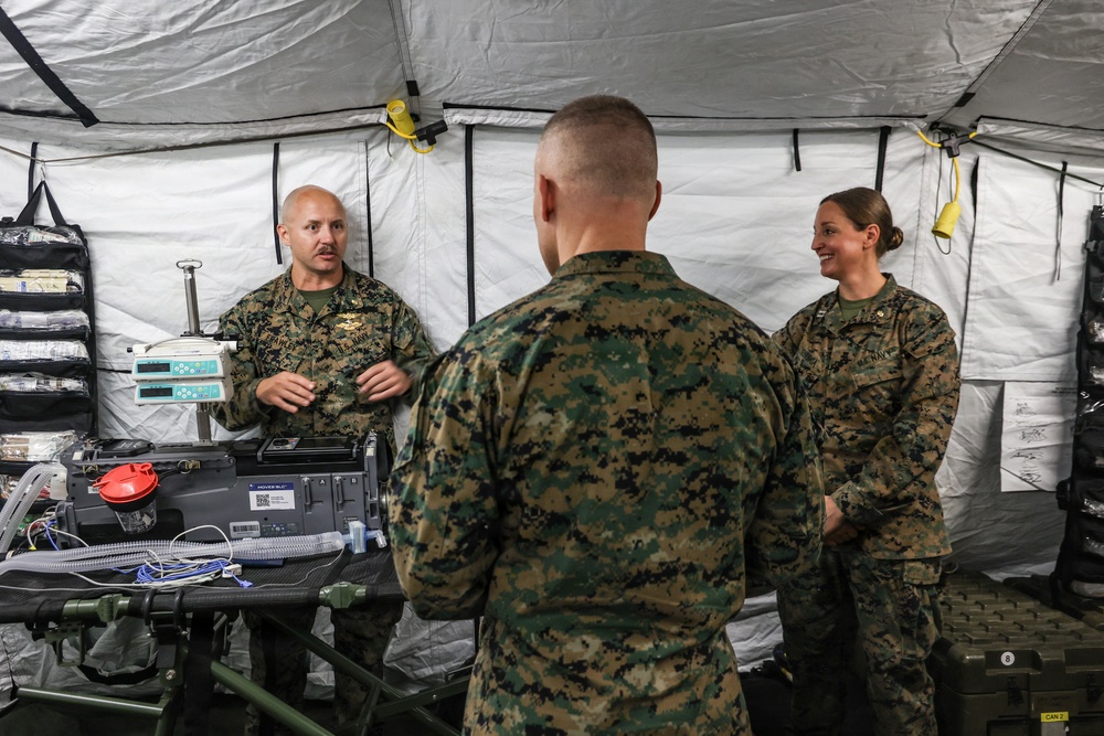 22nd MEU(SOC) | Brig. Gen. James W. Lively visits 22nd MEU(SOC) forces in Camp Santiago, Puerto Rico
