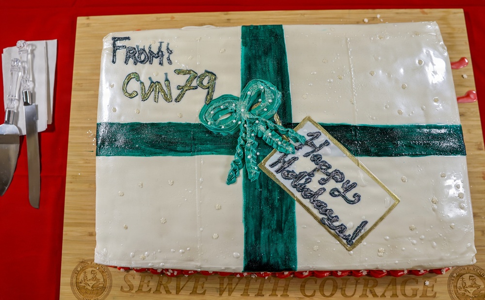 First Christmas Aboard PCU John F. Kennedy (CVN79) Brings Crew, Families Together