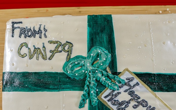 First Christmas Aboard PCU John F. Kennedy (CVN79) Brings Crew, Families Together