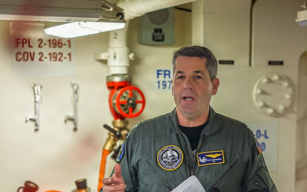 First Christmas Aboard PCU John F. Kennedy Brings Crew, Families Together