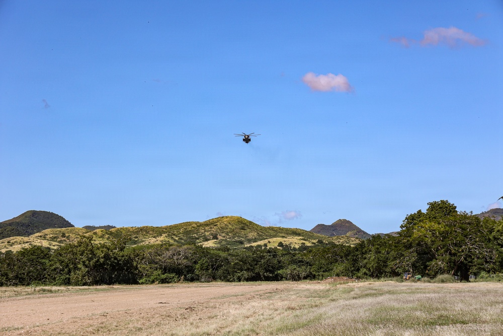 22nd MEU(SOC) | CLB 26 Helicopter Support Team at Camp Santiago