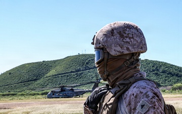 22nd MEU(SOC) | CLB 26 Helicopter Support Team at Camp Santiago