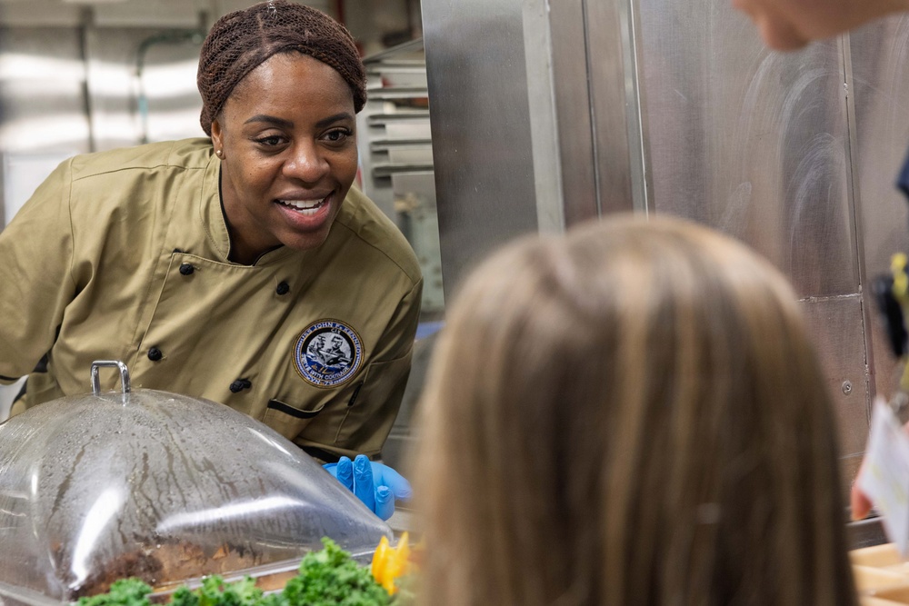 First Christmas Aboard PCU John F. Kennedy Brings Crew, Families Together