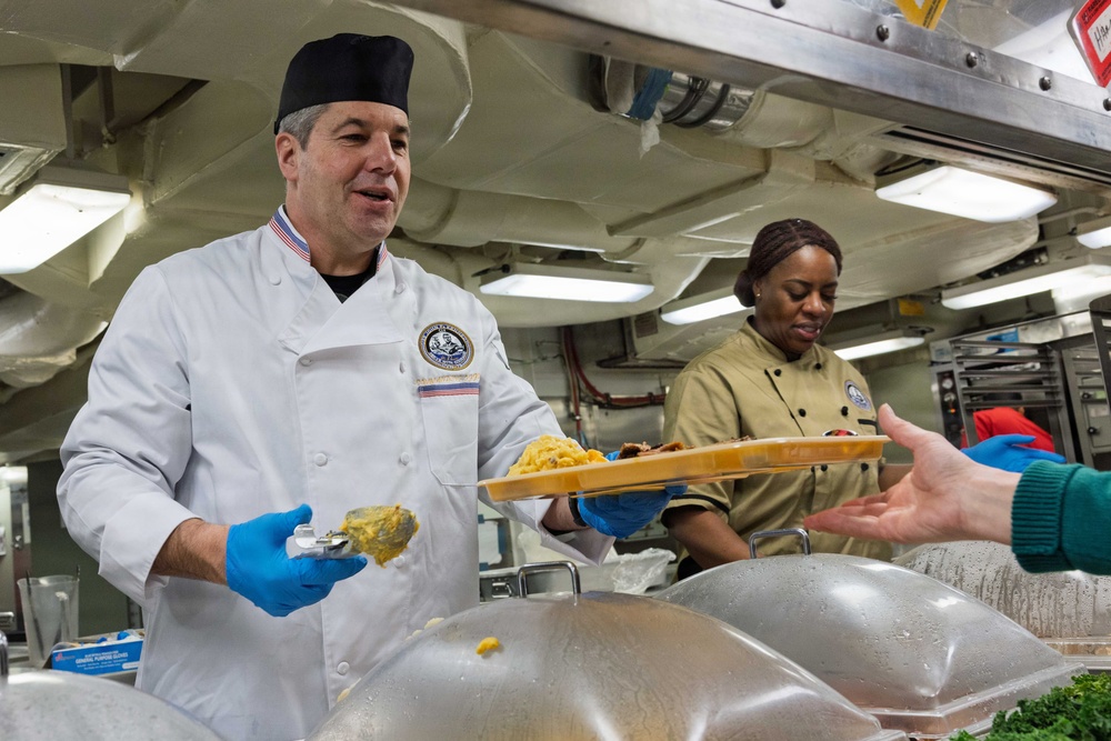 First Christmas Aboard PCU John F. Kennedy Brings Crew, Families Together