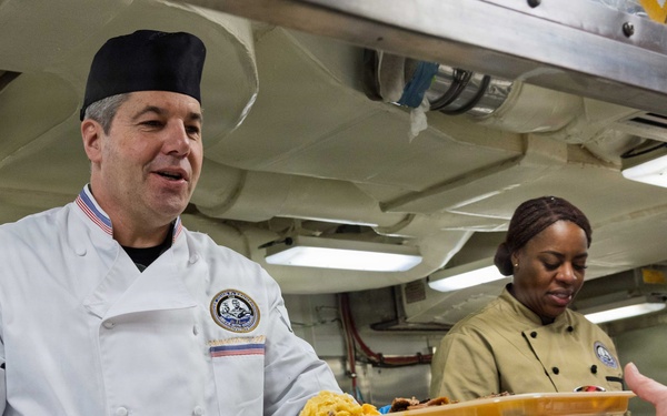 First Christmas Aboard PCU John F. Kennedy Brings Crew, Families Together