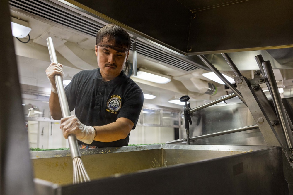 First Christmas Aboard PCU John F. Kennedy Brings Crew, Families Together