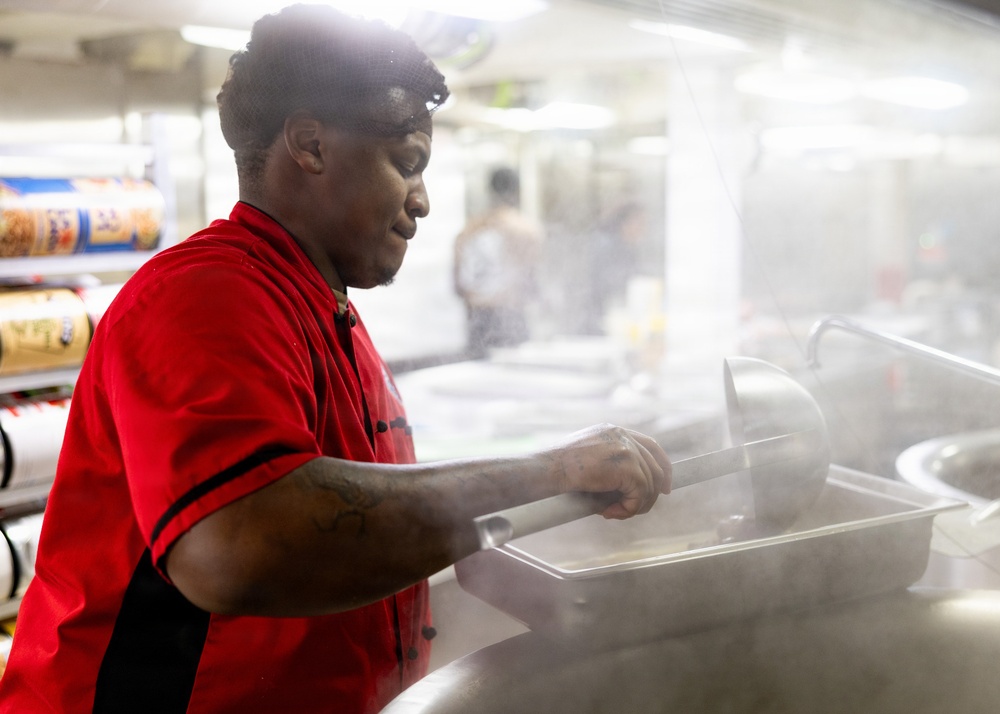 First Christmas Aboard PCU John F. Kennedy Brings Crew, Families Together