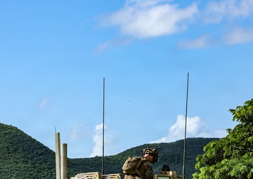 22nd MEU(SOC) | CLB and H&amp;S Machine Gun Range in Camp Santiago During Deployment
