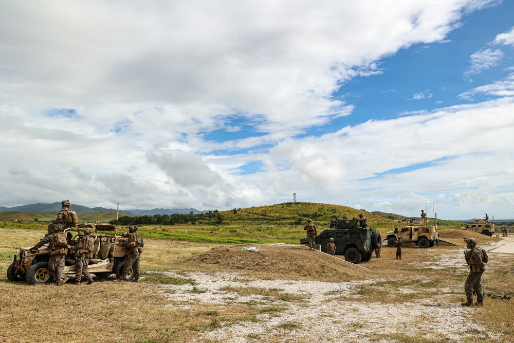 22nd MEU(SOC) | CLB and H&amp;S Machine Gun Range in Camp Santiago During Deployment