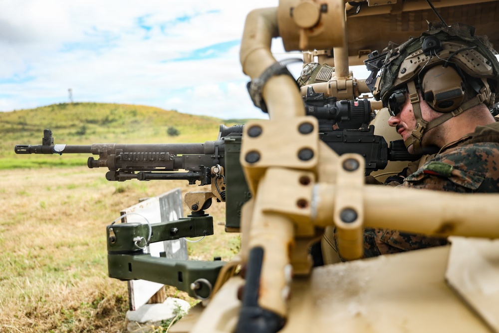 22nd MEU(SOC) | CLB and H&amp;S Machine Gun Range in Camp Santiago During Deployment