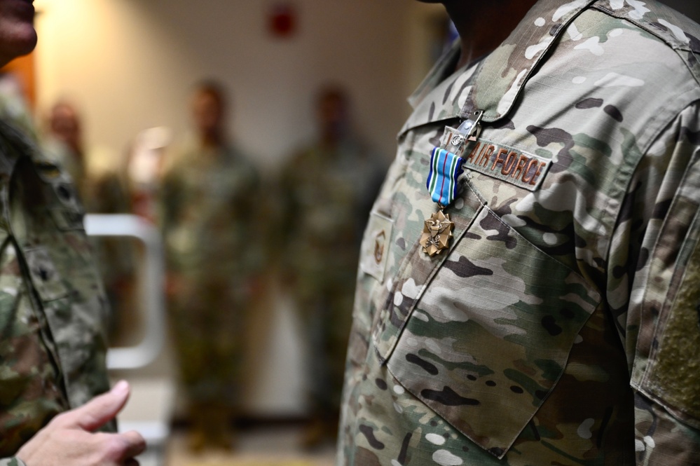 D.C. National Guard Commanding General Awards the Joint Service Achievement Medal and Joint Service Commendation Medal