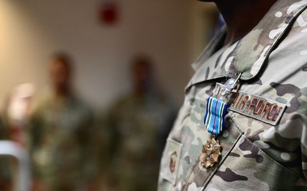 D.C. National Guard Commanding General Awards the Joint Service Achievement Medal and Joint Service Commendation Medal