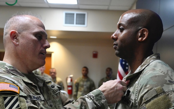 D.C. National Guard Commanding General Awards the Joint Service Achievement Medal and Joint Service Commendation Medal
