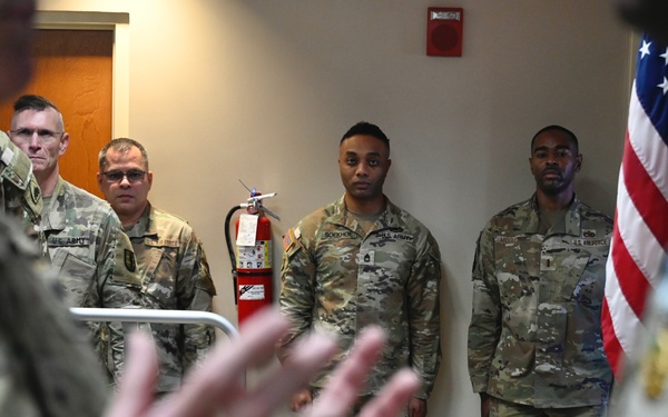 D.C. National Guard Commanding General Awards the Joint Service Achievement Medal and Joint Service Commendation Medal