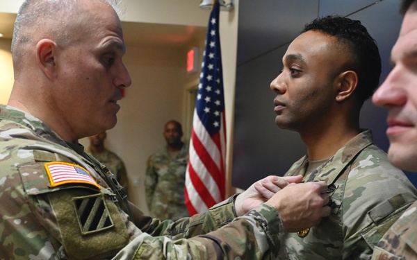 D.C. National Guard Commanding General Awards the Joint Service Achievement Medal and Joint Service Commendation Medal