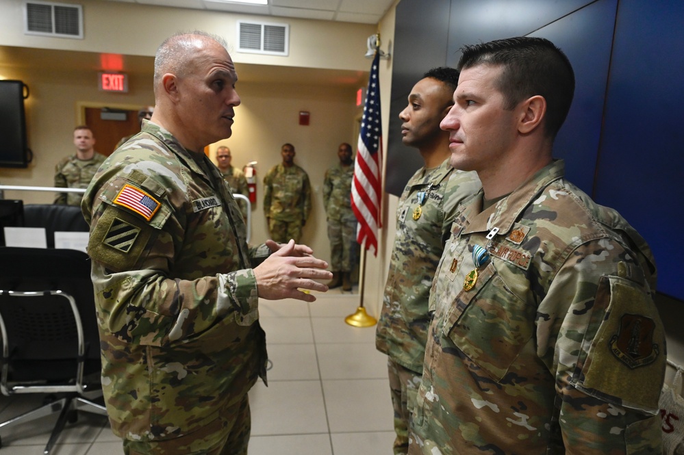 D.C. National Guard Commanding General Awards the Joint Service Achievement Medal and Joint Service Commendation Medal
