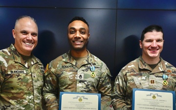 D.C. National Guard Commanding General Awards the Joint Service Achievement Medal and Joint Service Commendation Medal
