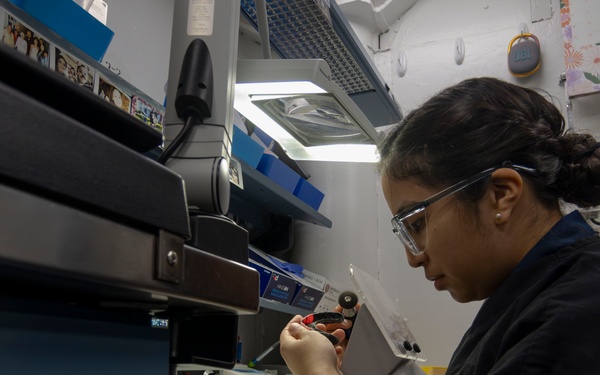 Abraham Lincoln conducts routine operations