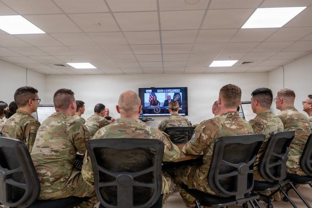 POTUS recognizes Guardians on Christmas for Advancing Space Operations in CENTCOM