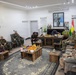 Joint Operations Command Advisory Team- Iraq Meets with The Peshmerga 21st Regional Guard Brigade