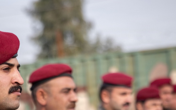 Joint Operations Command Advisory Team- Iraq Meets with The Peshmerga 21st Regional Guard Brigade