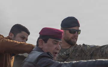 Joint Operations Command Advisory Team- Iraq Meets with The Peshmerga 21st Regional Guard Brigade