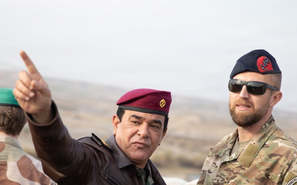 Joint Operations Command Advisory Team- Iraq Meets with The Peshmerga 21st Regional Guard Brigade