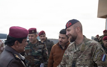 Joint Operations Command Advisory Team- Iraq Meets with The Peshmerga 21st Regional Guard Brigade