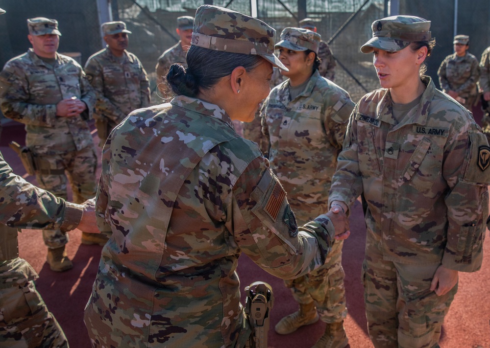 New Jersey Adjutant General Visits the 42nd Regional Support Group