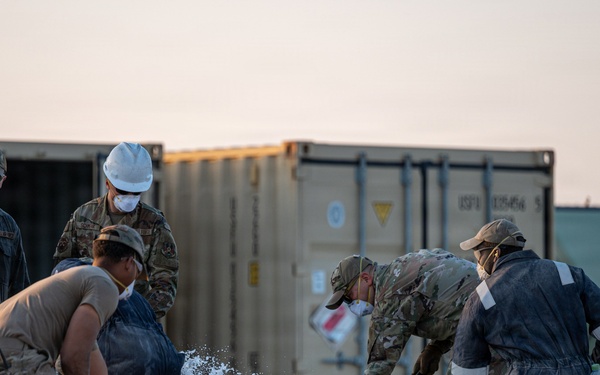 386th Rapid Airfield Damage Repair Training