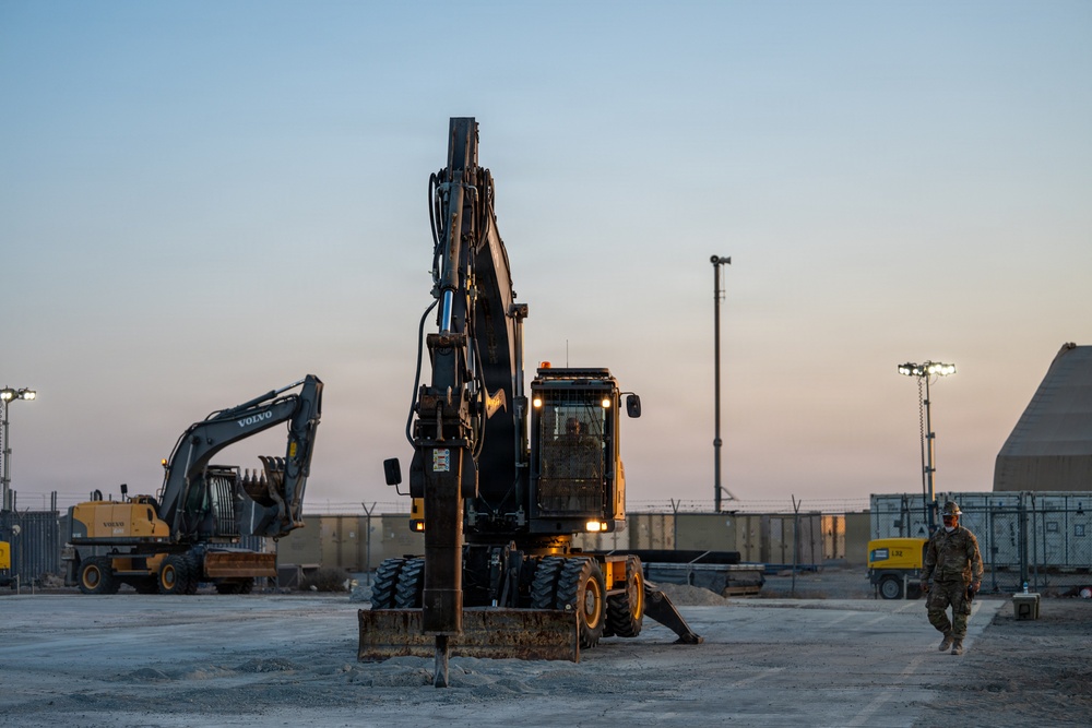 386th Rapid Airfield Damage Repair Training