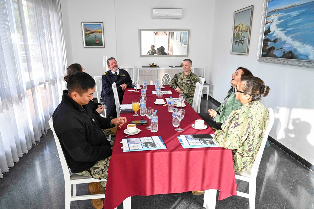 Fleet Master Chief Chris King visits NAVSTA Rota